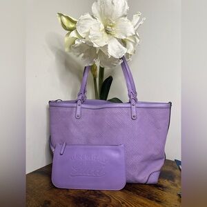 Gucci lavender micro guccisima Tote Bag